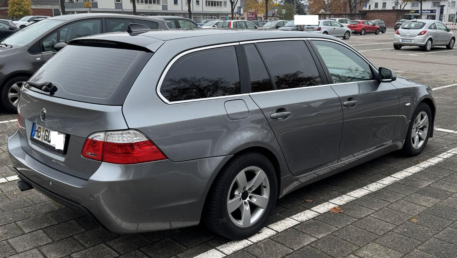 BMW 525 2010 — engine 2.993 cm³, 197 HP (145kW)