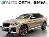 BMW X4 M40d LEDER LC-PROF HUD PANO ACC 360° AHK h/k - mit Diesel-Antrieb: Beige, Vollleder, Panorama-Dach, Geländewagen