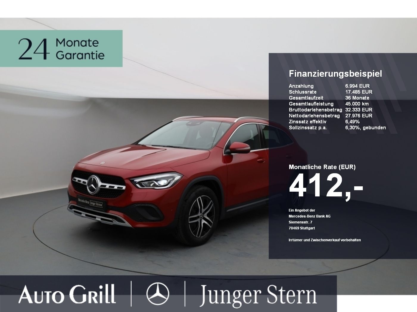 MERCEDES-BENZ GLA 200 Progressive Kamera MBUX LED AppleCP