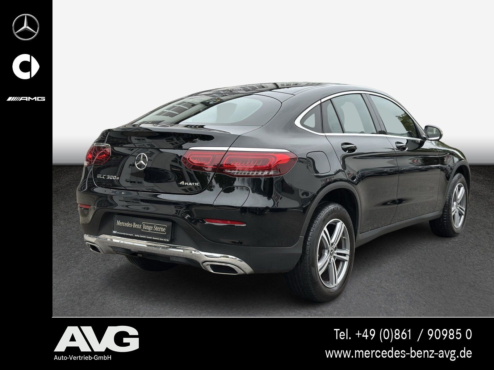 Mercedes-Benz GLC 300 e 4M Coupé AHK LED Apple-CarPlay Kamera foto 3