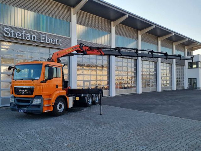 MAN TGS 26.440 6x4 BLS Kran Palfinger PK 42502 Funk