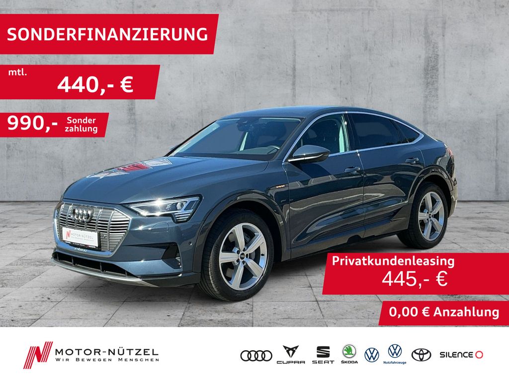 Audi e-tron Sportback 55 QU ADVANCED MATRIX+NAVI+AHK