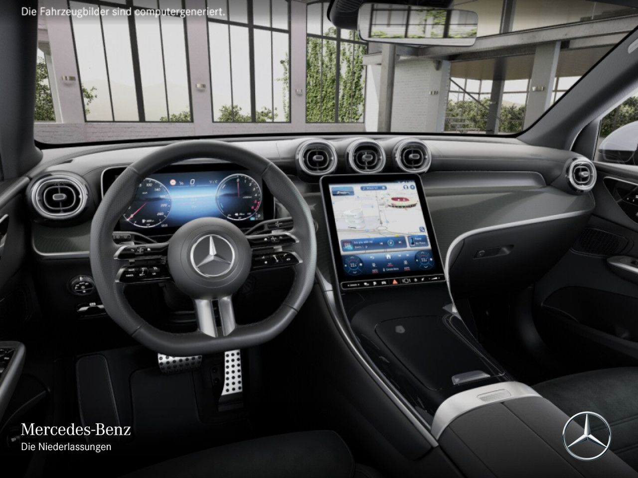 Mercedes-Benz GLC 300 de 4M AMG+PANO+360+AHK+LED+TOTW+KEYLESS foto 9