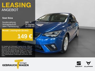 Seat Leasingangebot: Seat Ibiza 1.5 TSI DSG FR KAMERA NAVI LED ACC