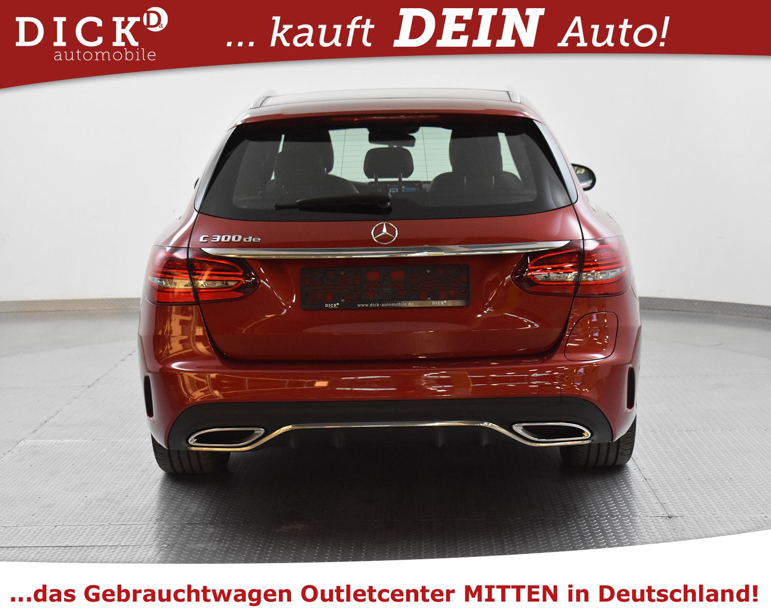 MERCEDES-BENZ C300de 2X AMG Line NIGHT+PANO+WIDES+360+MEMO+BUR - Image 7