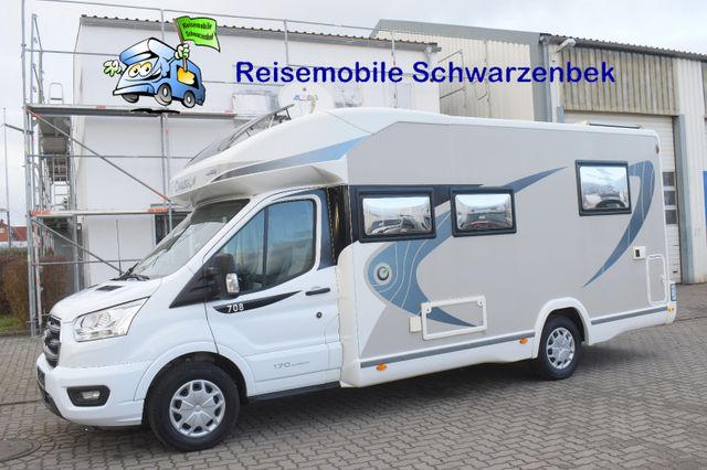 Chausson 708 TITANIUM AUTOMATIK+170PS SAT+TV 2SOLAR AHK