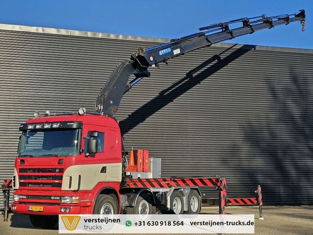 Scania R164.480 V8 / 8x4 / EFFER 72TM CRANE / KRAN