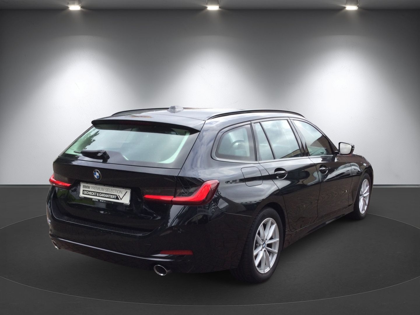 BMW 318 d Touring Anhängerkupplung Panorama Glasdach foto 4