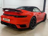 Porsche 992 Cabrio Turbo S Voll Aeropaket - Porsche mit Benzin-Antrieb: Orange, Cabrio