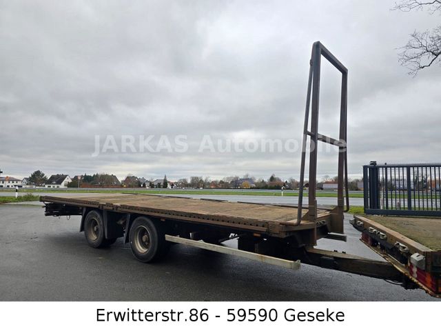 Krone ZZF 18, Plattform, BPW Achsen, Pritsche