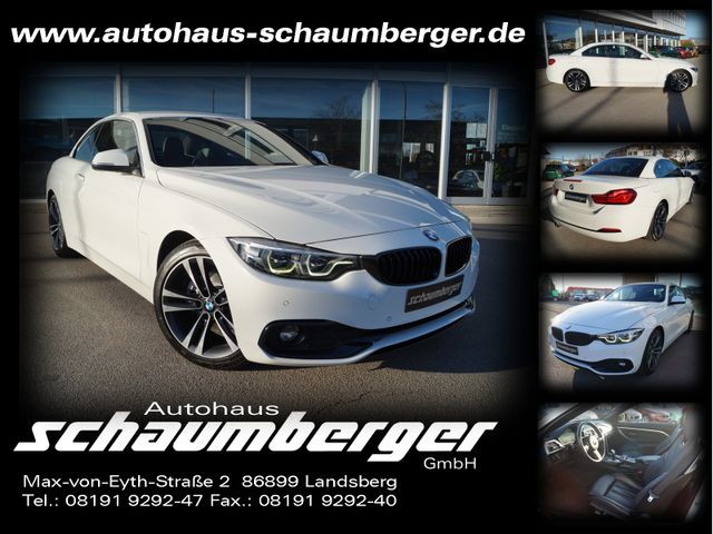 BMW 420d Aut Cabrio Sport Line * Navi * AHK * Leder