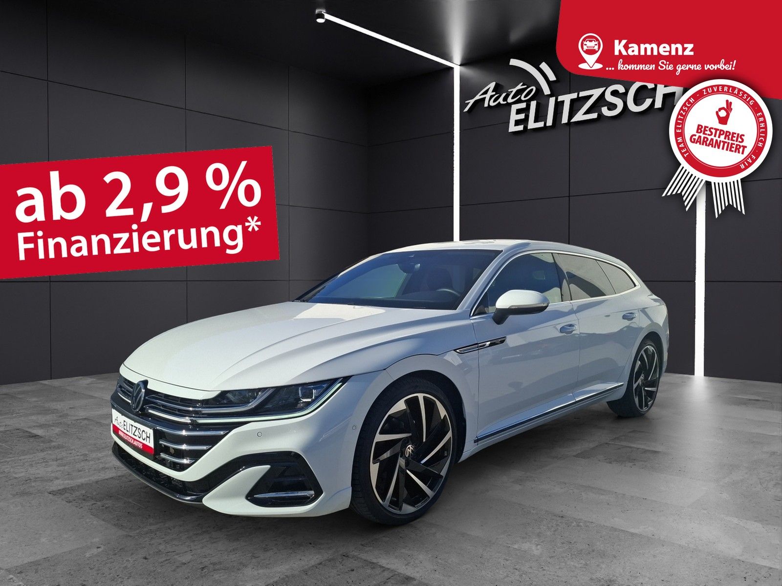 Fahrzeugabbildung Volkswagen Arteon SB TDI R-Line DSG 4M LED AHK Navi AID ACC