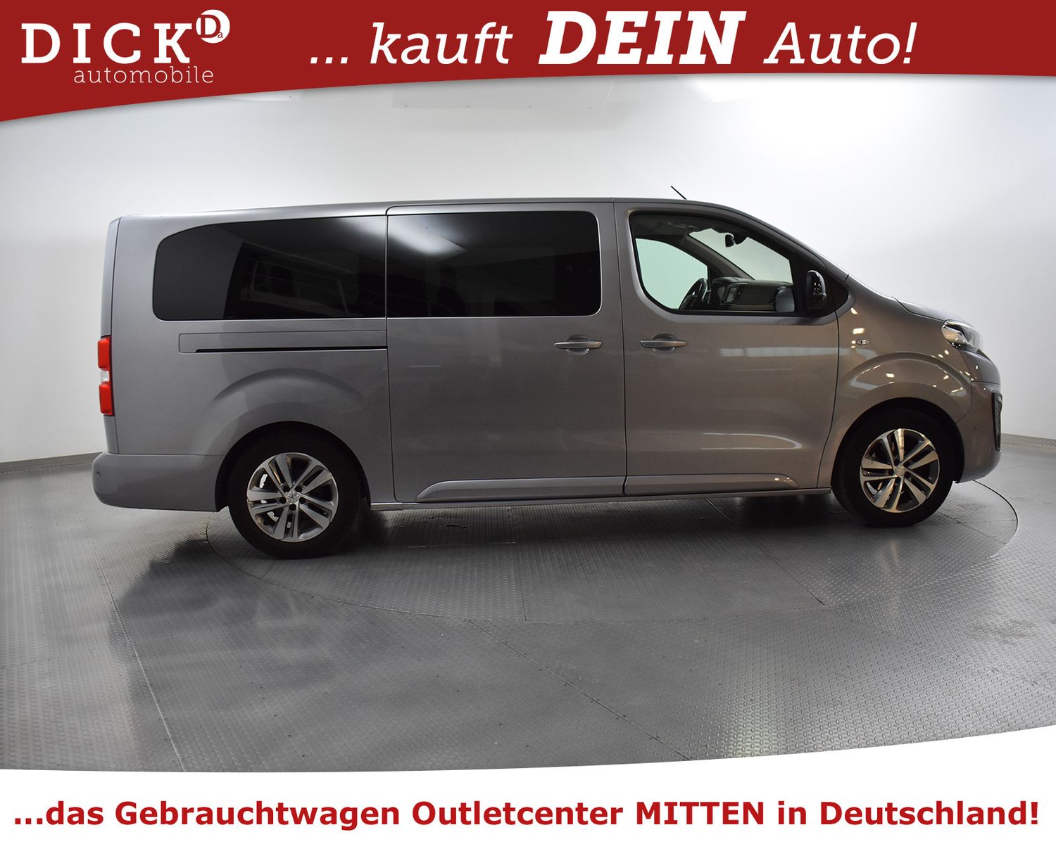 Fahrzeugabbildung Peugeot Traveller 2.0 L3 PANO+STHZ+XEN+KAM+AHK+LEDER+VOL