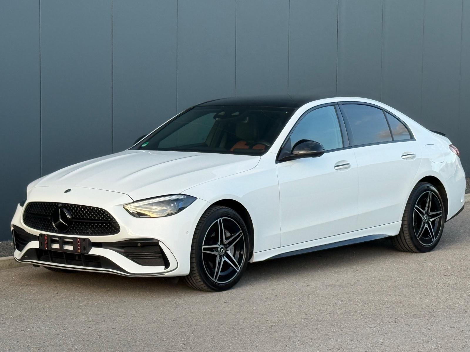Mercedes-Benz C 300e/AMG/Night/Hifi/360°Cam/ACC/Pano/1.Hand