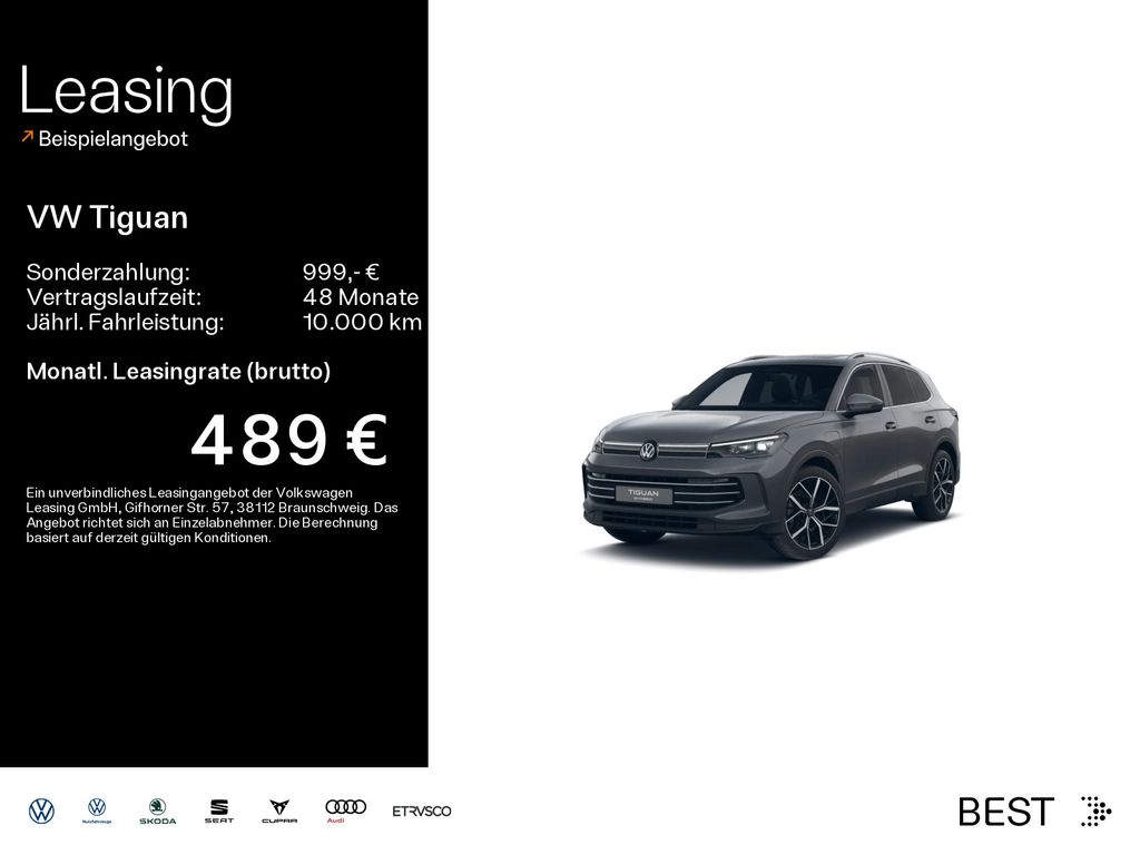 Tiguan 1.5 eHybrid DSG Elegance AHK*IQ.DRIVE*NAV
