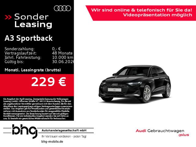 A3 Sportback advanced 35 TFSI 110(1