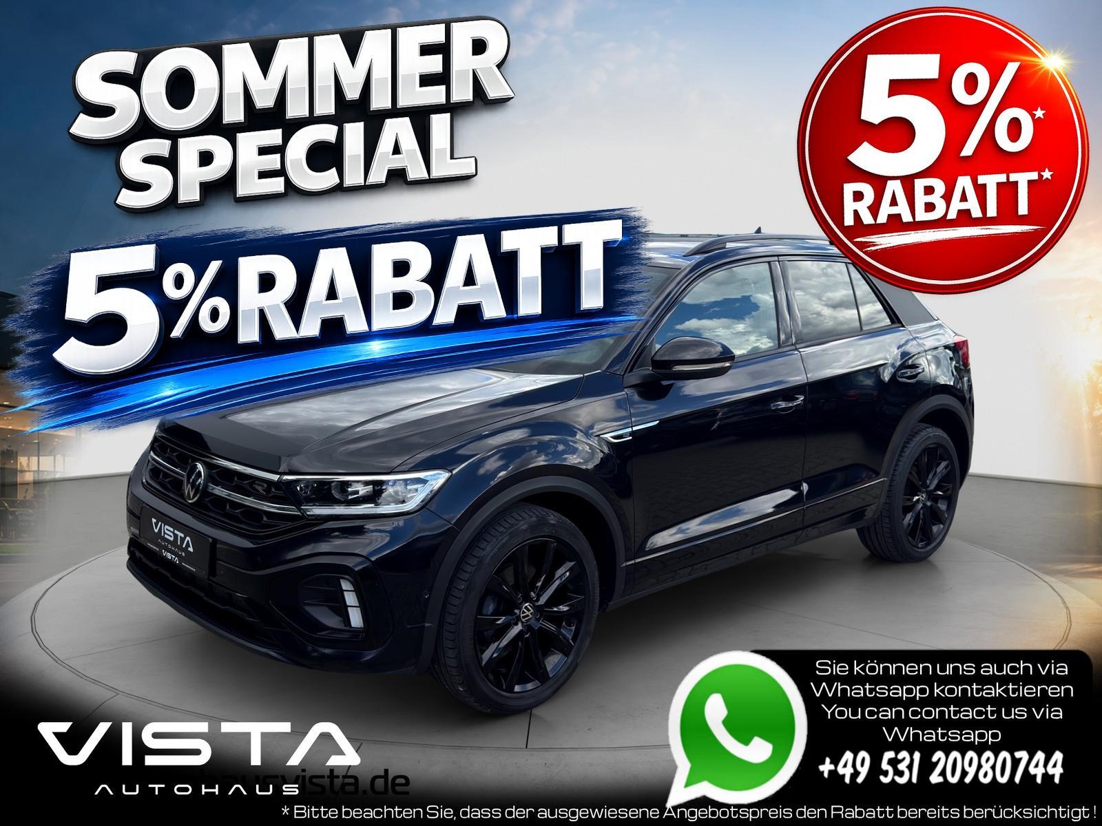 Volkswagen T-Roc R-Line*AHK*KEY*APP*BLACK STYL*BUSINESS*ACC