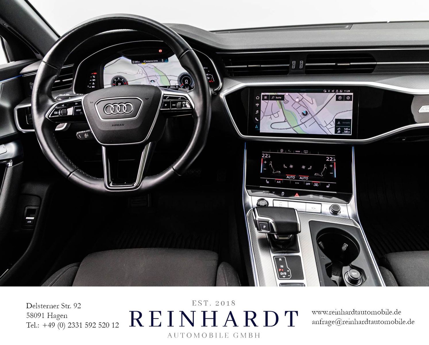 Audi A6 AVANT 40TDi Q S LINE BLACK MATRIX/ACC/PANO/VC foto 21