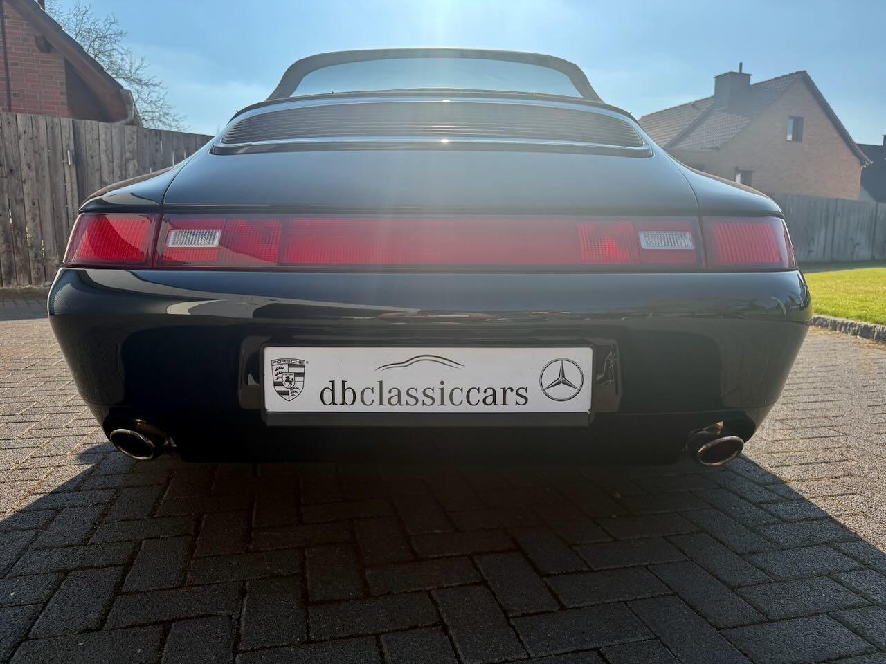 Porsche 993 / 911 Cabrio 6-Gang Scheckheft Classic D 2 9