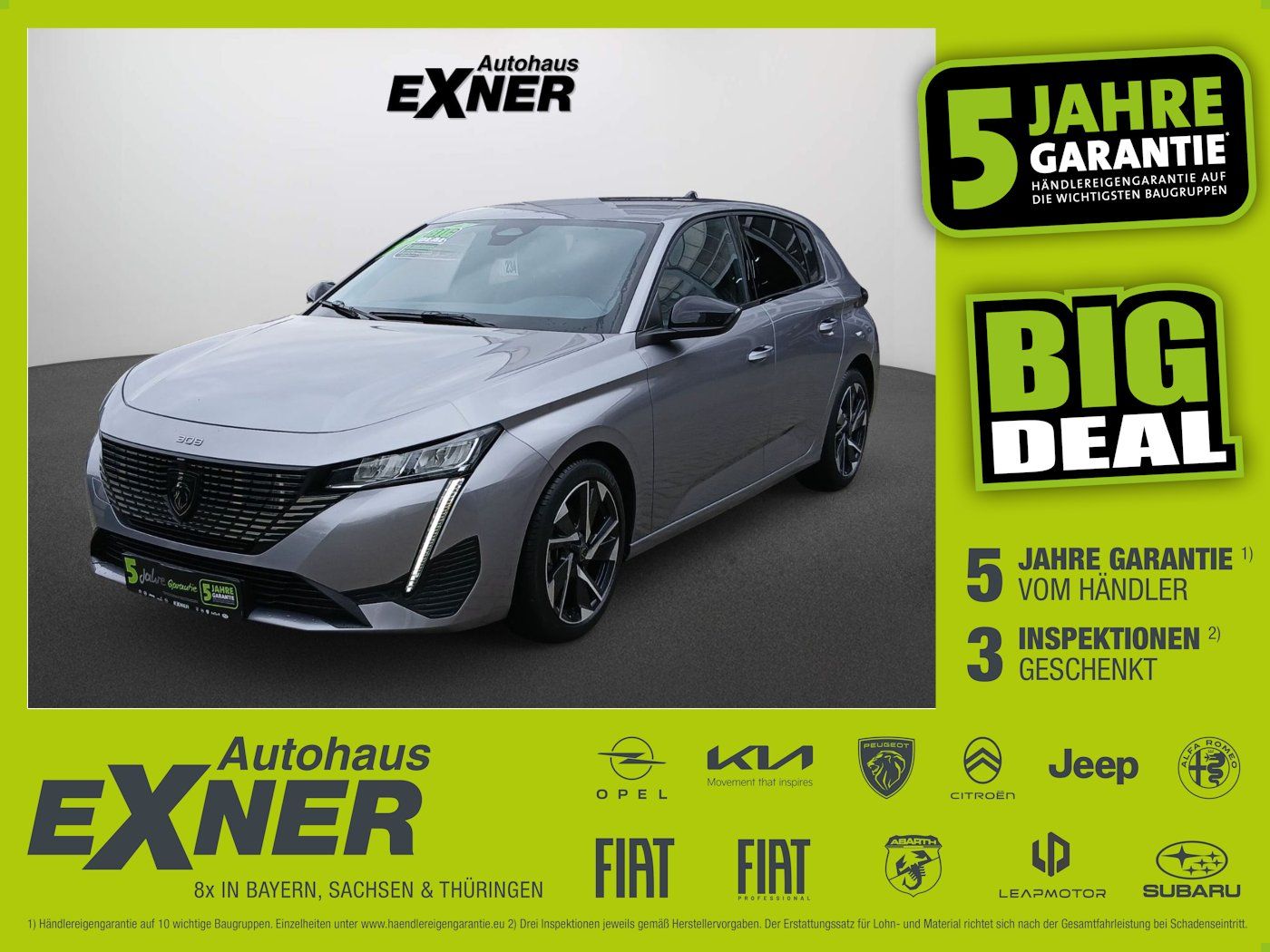 Peugeot 308 1.2 Pure Tech 130 ALLURE ACC+LED+Navi+Kam.