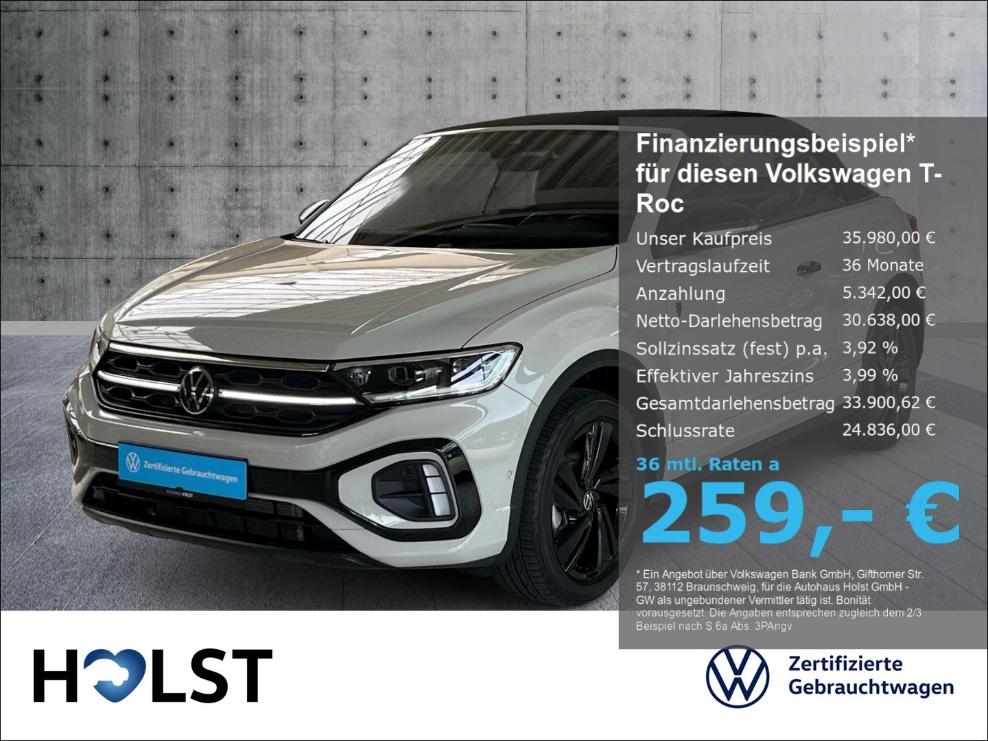 Volkswagen T-Roc Cabrio 1.5TSI DSG R-Line EditionKarmann AH foto 1