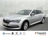 Skoda Superb Combi 2.0 TDI DSG 200PS AHK 1.Hand LED VC - silberne Skoda Superb