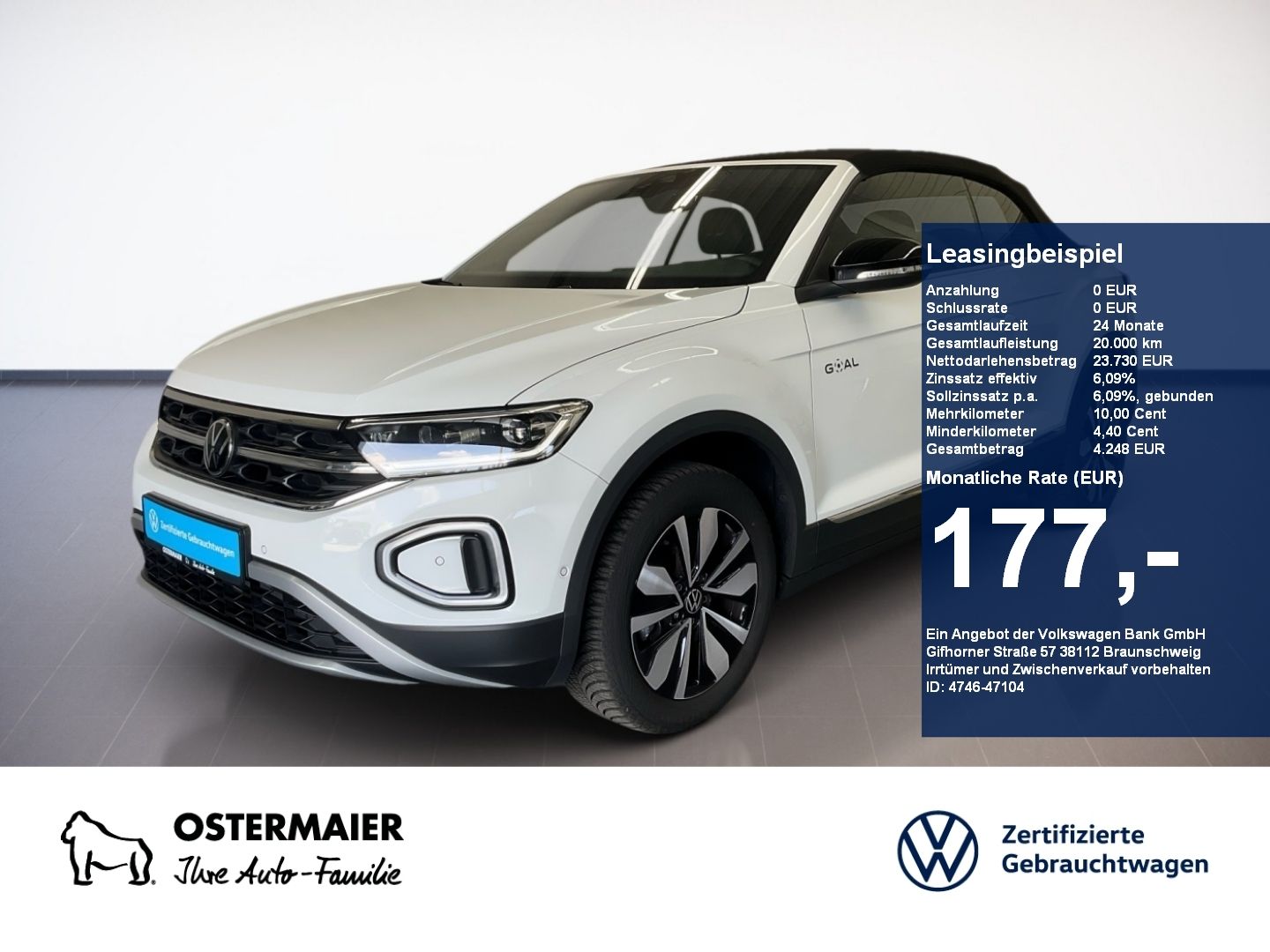 Volkswagen T-Roc Cabriolet GOAL 1.0TSI 116PS ACC.KAMERA.NAV