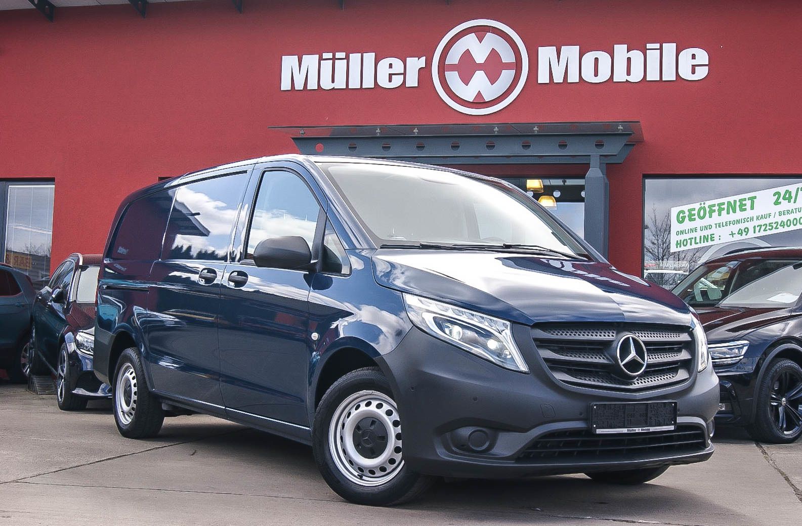 Fahrzeugabbildung Mercedes-Benz Vito Kasten 114 CDI lang Aut LED KAMERA PARKASSI