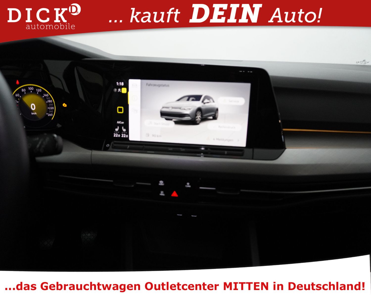Fahrzeugabbildung Volkswagen Golf VIII 2.0d Life VIRTU+NAVI+LED+ACC+SHZ+SPUR+
