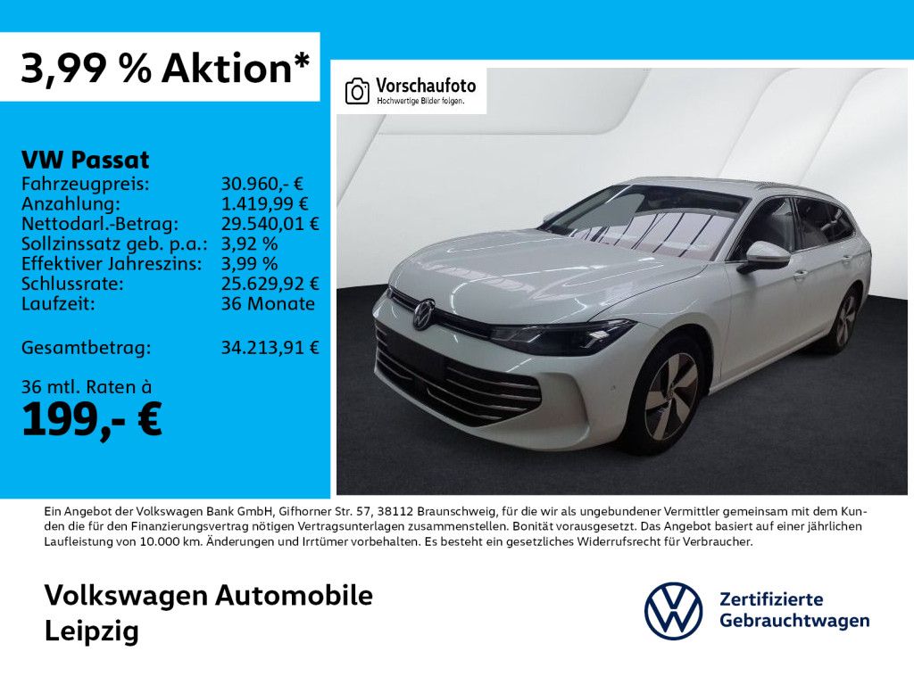 Volkswagen Passat 1.5 eTSI Business *AHK*Area View*LED*SHZ