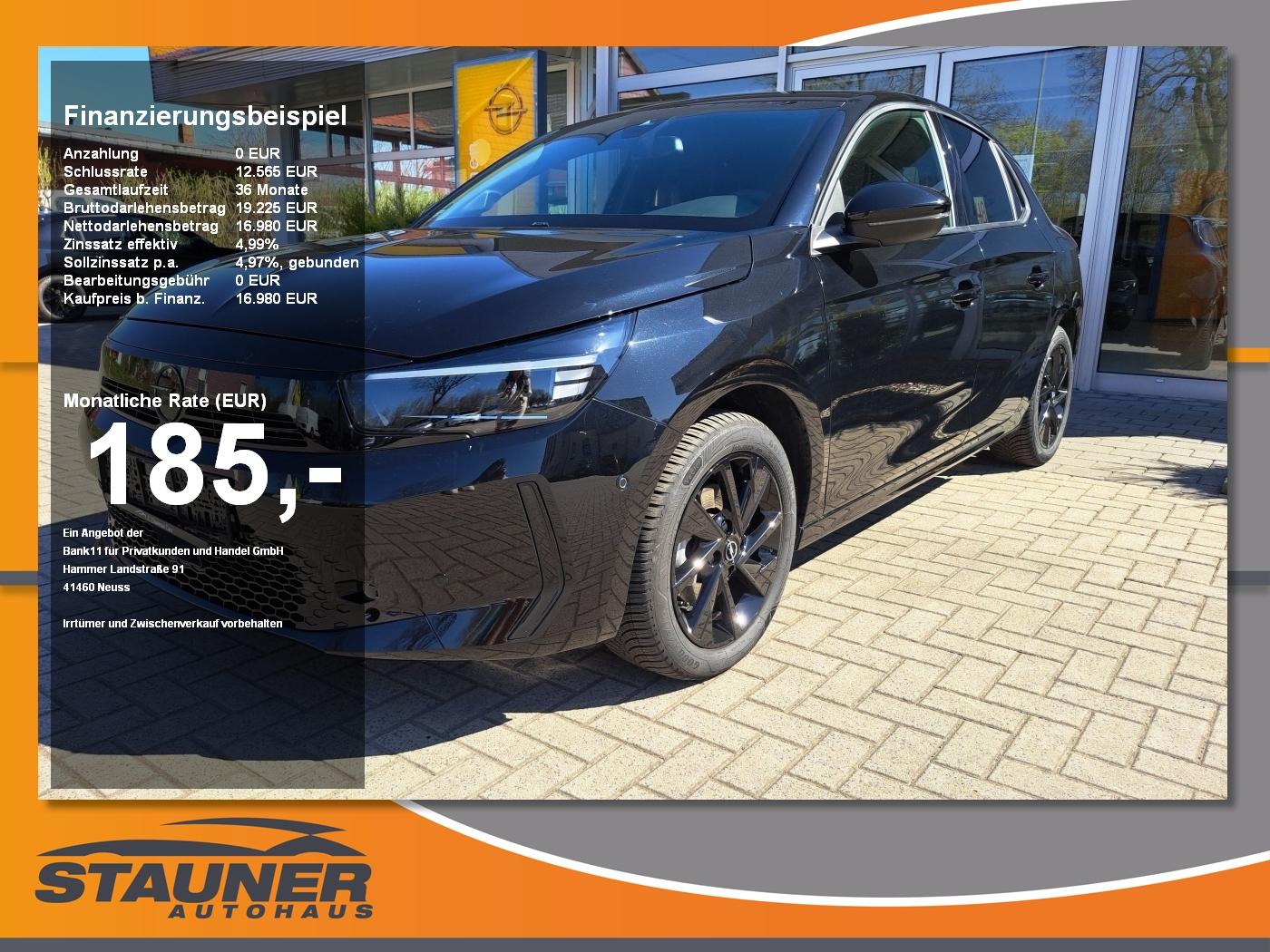 Opel Corsa F 1.2 Turbo GS ACC LED Kam. Navi SHZ AUT