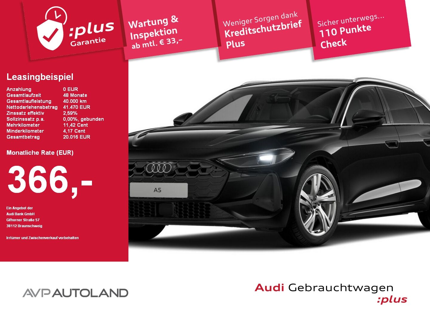 Audi A5 Avant TFSI S tronic | AHK |