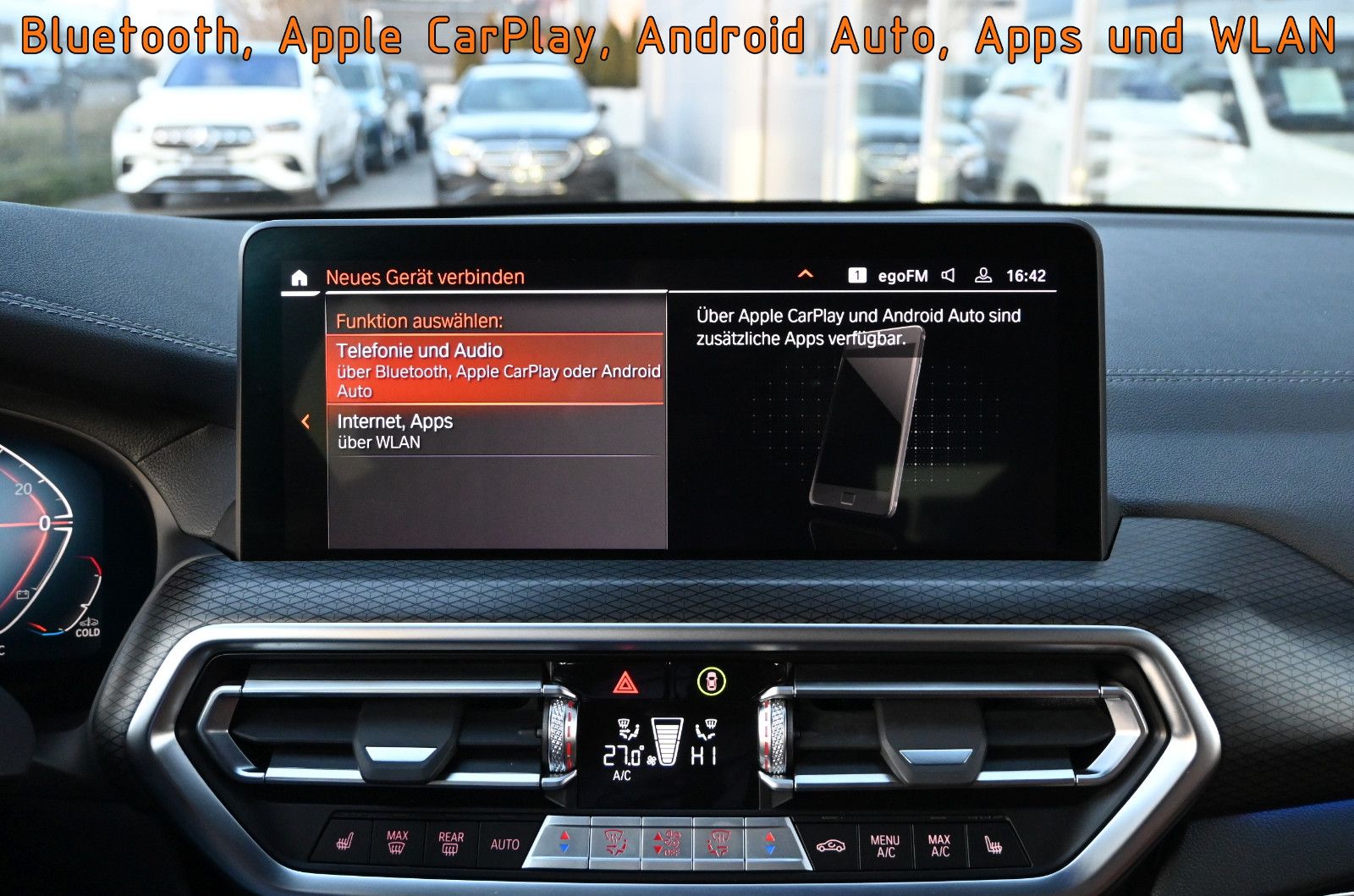 Fahrzeugabbildung BMW X3 xDrive30d M-Sport °ACC°AHK°M-SITZE°STANDHZ°HK