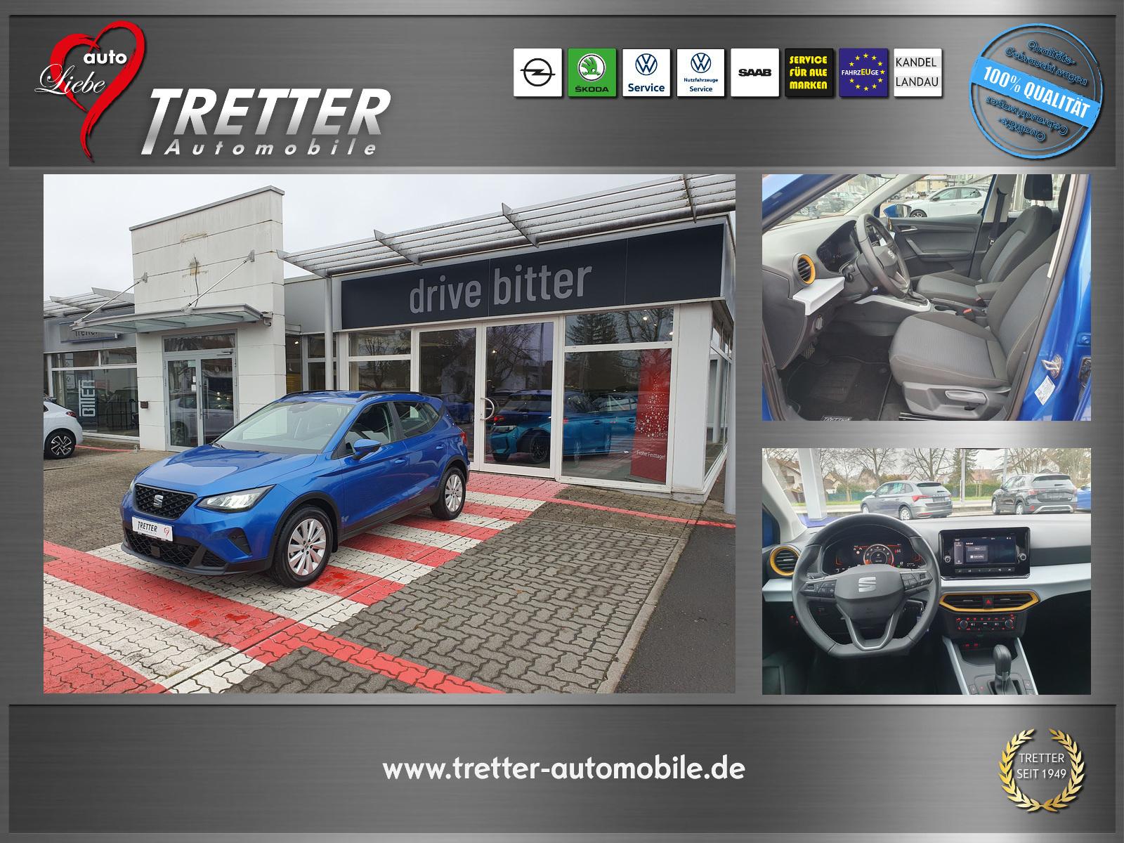 Seat Arona 1.0 DSG Style RüKam 3J-GAR AppCon PDC v&h