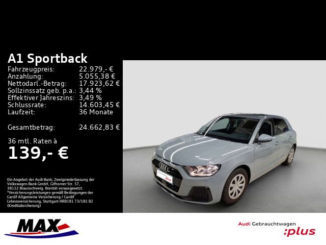 A1 Sportback 30 TFSI ADVANCED PDC+VCP+TEMPOMAT+S