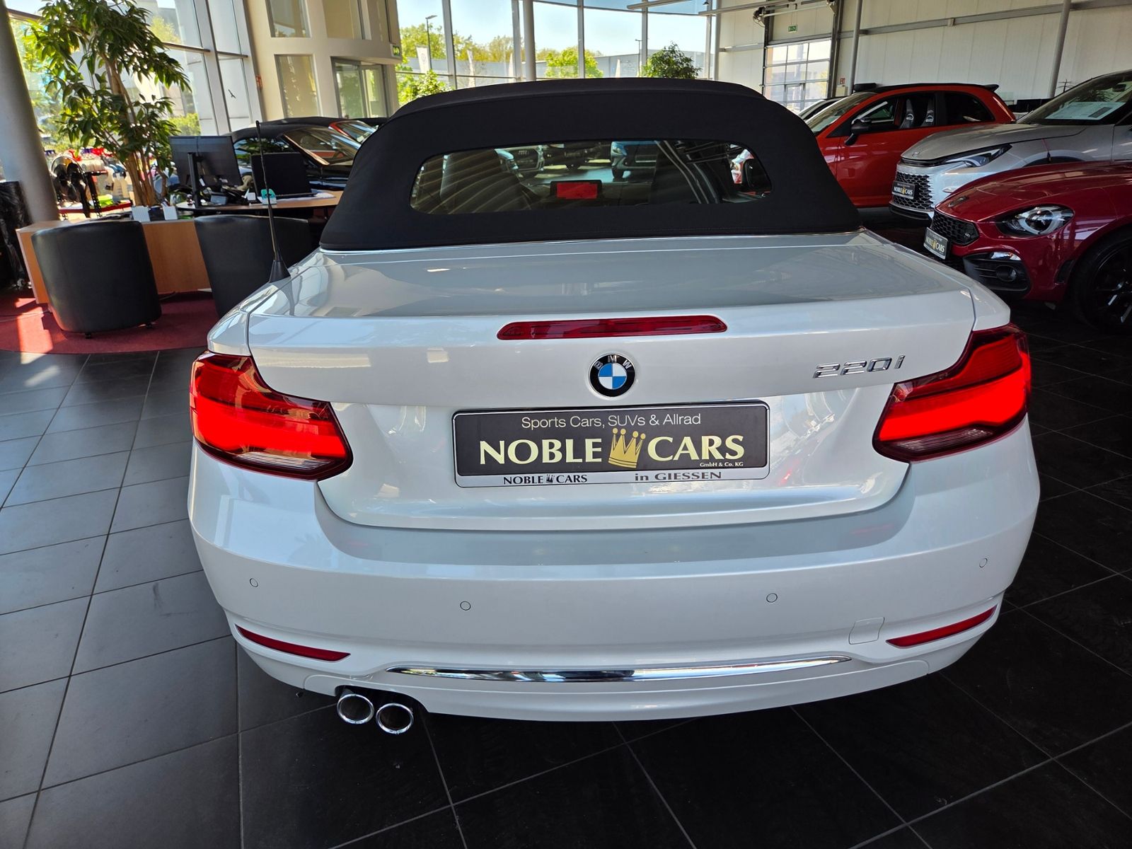 Fahrzeugabbildung BMW 220i Cabrio Luxury Line AHK LED NAV SHZ PDC ALU