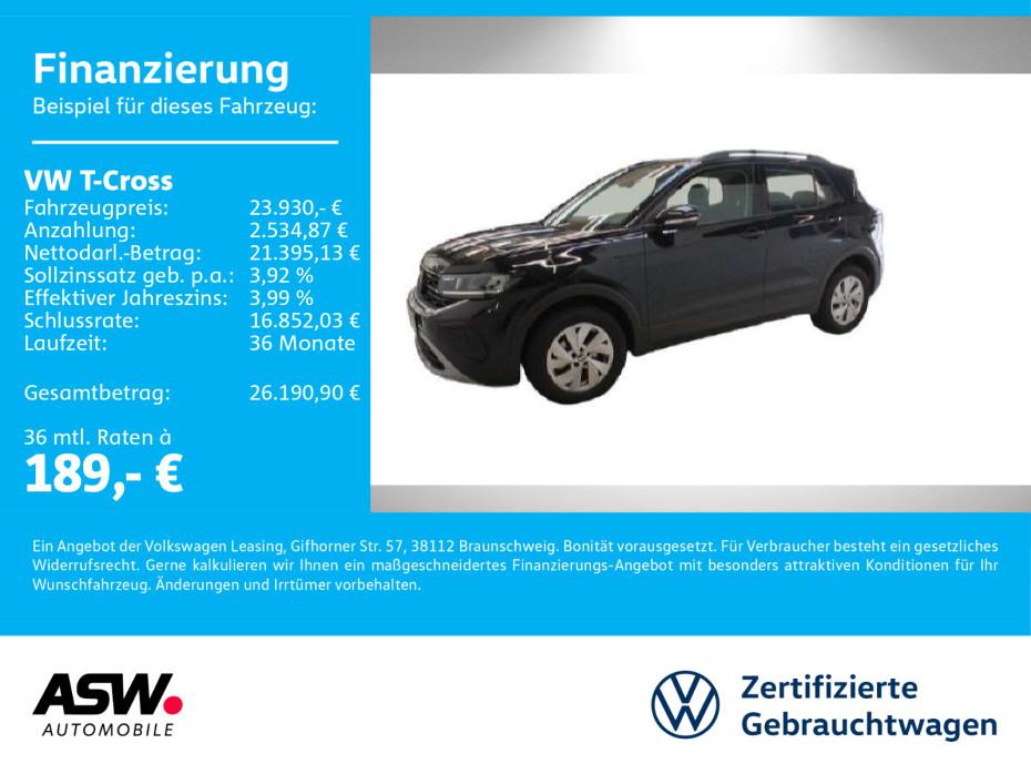 Volkswagen T-Cross Life 1.0 TSI DSG Navi LED ACC PDC RFK