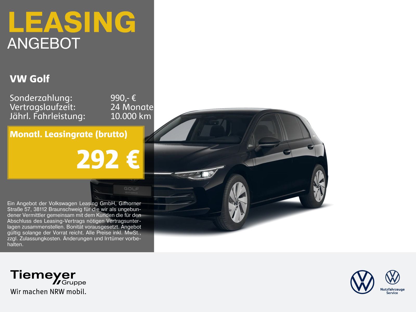 Volkswagen Golf 1.5 eHybrid ENERGY LED HuD AHK KAMERA foto 1
