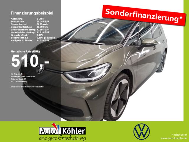 VW ID.3 Pro S AHK/Pano/W-Pumpe/CarPlay/Kamera/360