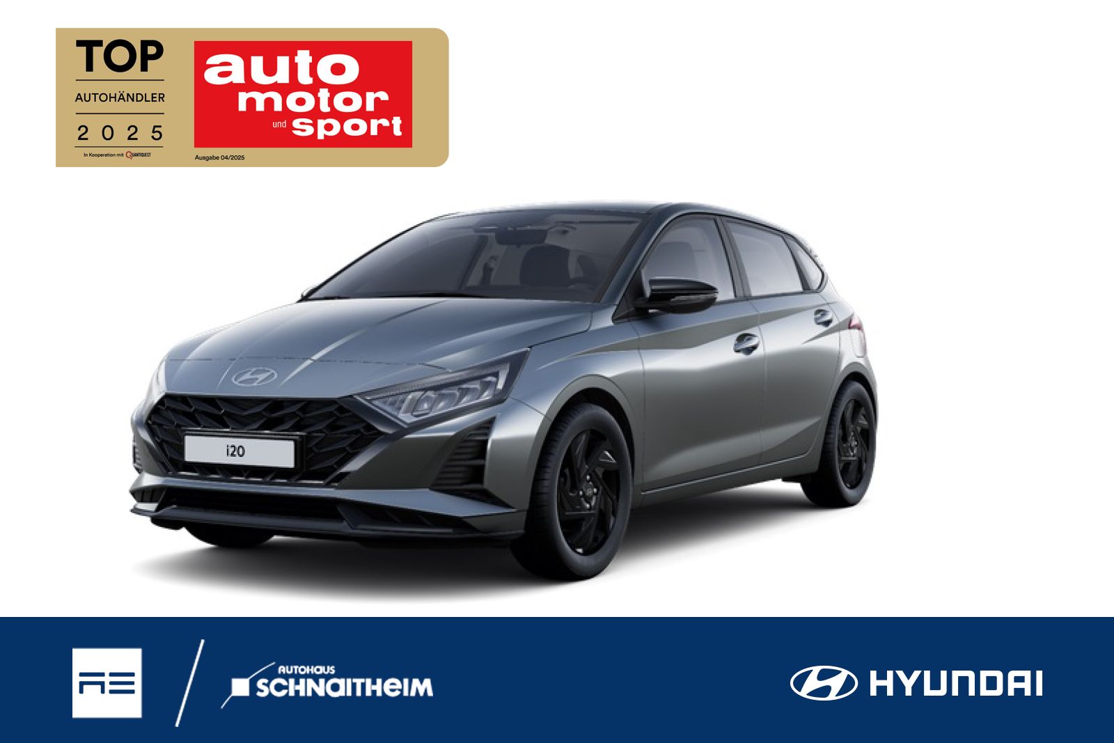 Hyundai i20 MY26+ICC Blackline 1.0 T-GDI 90 PS 7-DCT 2WD