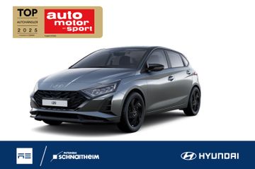 Hyundai Leasingangebot: Hyundai i20 MY26+ICC Blackline 1.0 T-GDI 90 PS 7-DCT 2WD