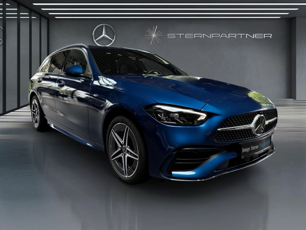 MERCEDES-BENZ C 300 e T AMG+BURMESTER+AHK+KAMERA+AMBIENTE