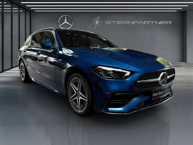 MERCEDES-BENZ C 300 e T AMG+BURMESTER+AHK+KAMERA+AMBIENTE