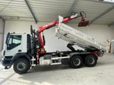 Iveco Trakker 410 Kipper mit Kran Fassi 155/Funk 6x4