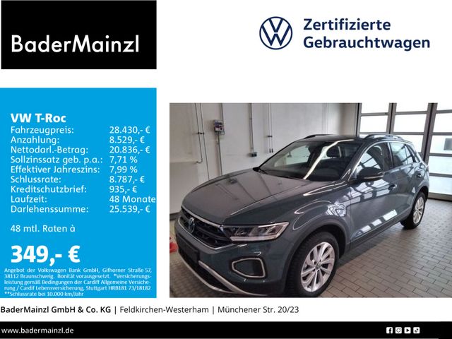 Volkswagen T-Roc 2.0 TDI Life LED Navi SHZ Kamera Virtual