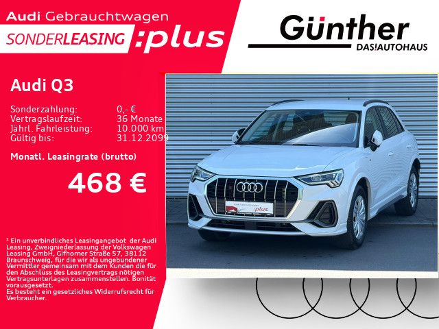 Abbildung Leasingangebot Audi Q3 45 TFSIe S LINE+WINTERRÄDER+KAMERA+ACC+SPORTS
