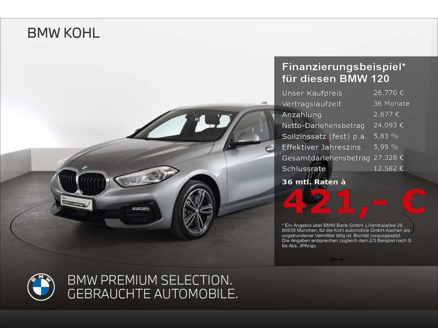 BMW 120 d Sport Line Lenkradheizung Anhängerkupplung