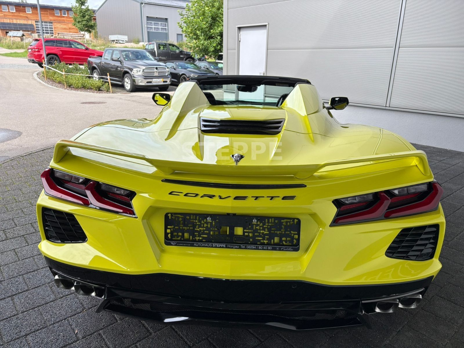 Corvette C8 Stingray Convertible 3LT Europamodell STEPPE