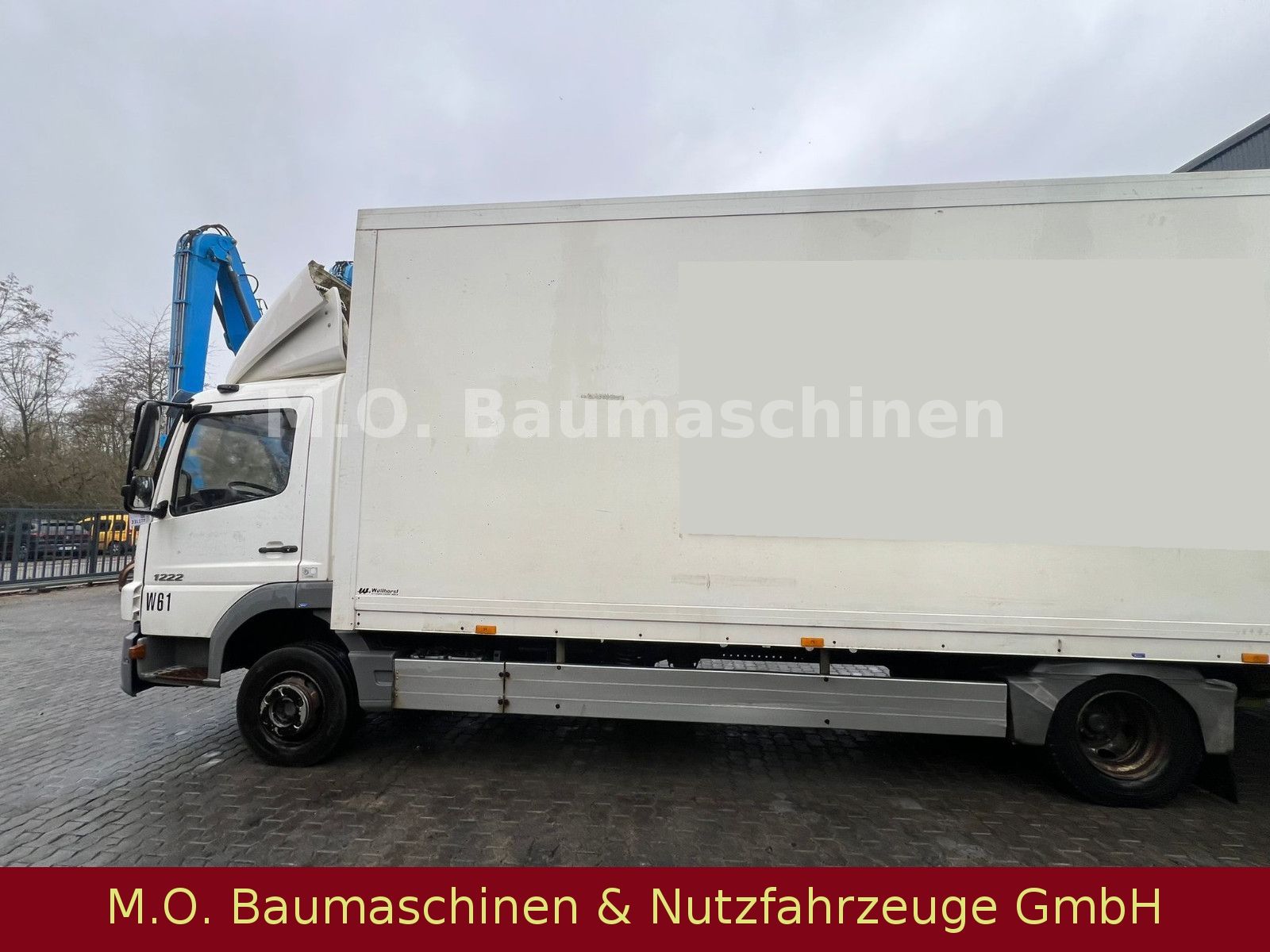 Fahrzeugabbildung Mercedes-Benz Atego 1222 / Euro 3 / 4x2 / Ladebühne MBB /