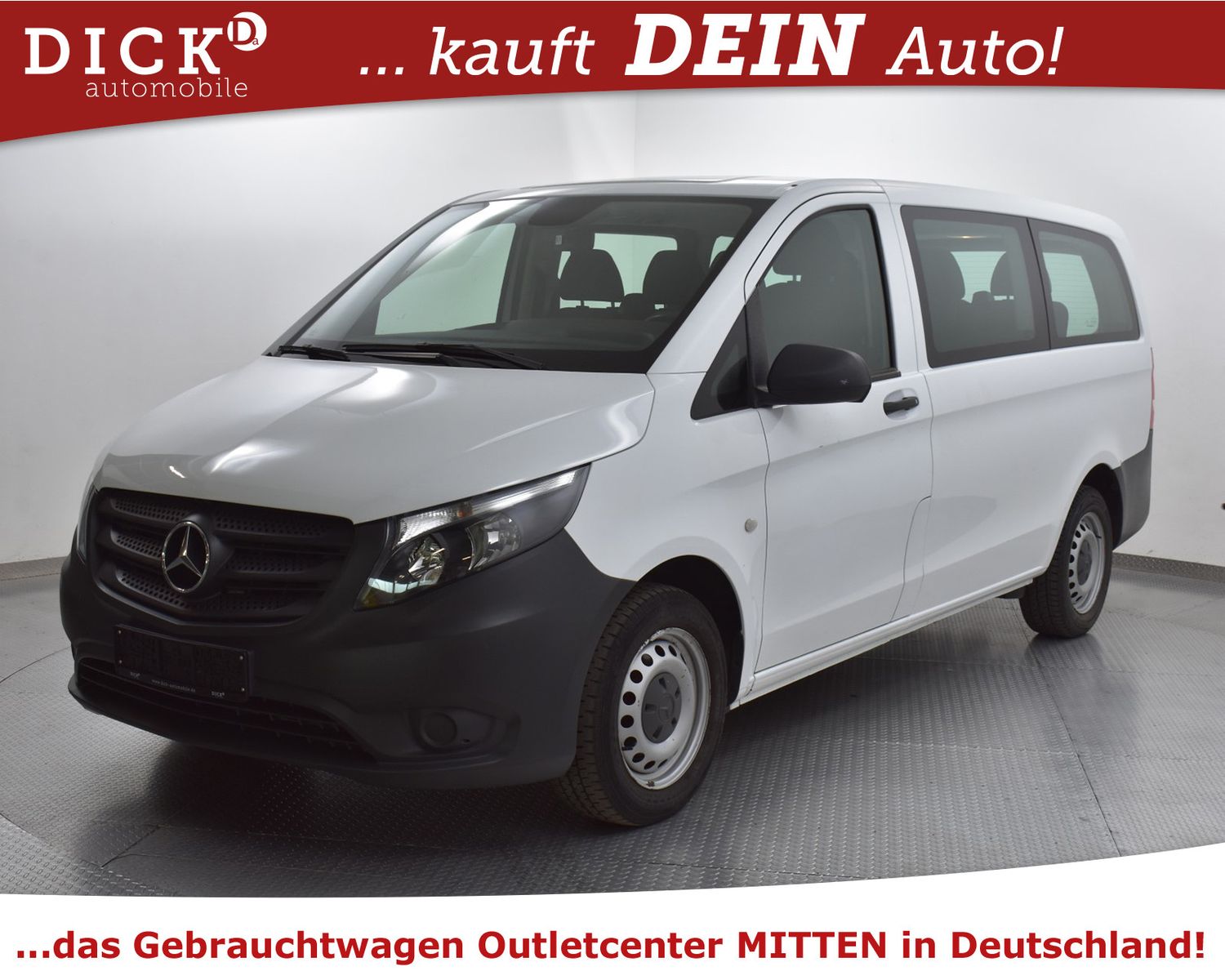 MERCEDES-BENZ Vito Tour 114CDI Pro Lang 9SIT+NAVI+MFL+TEMP+AHK - Image 2